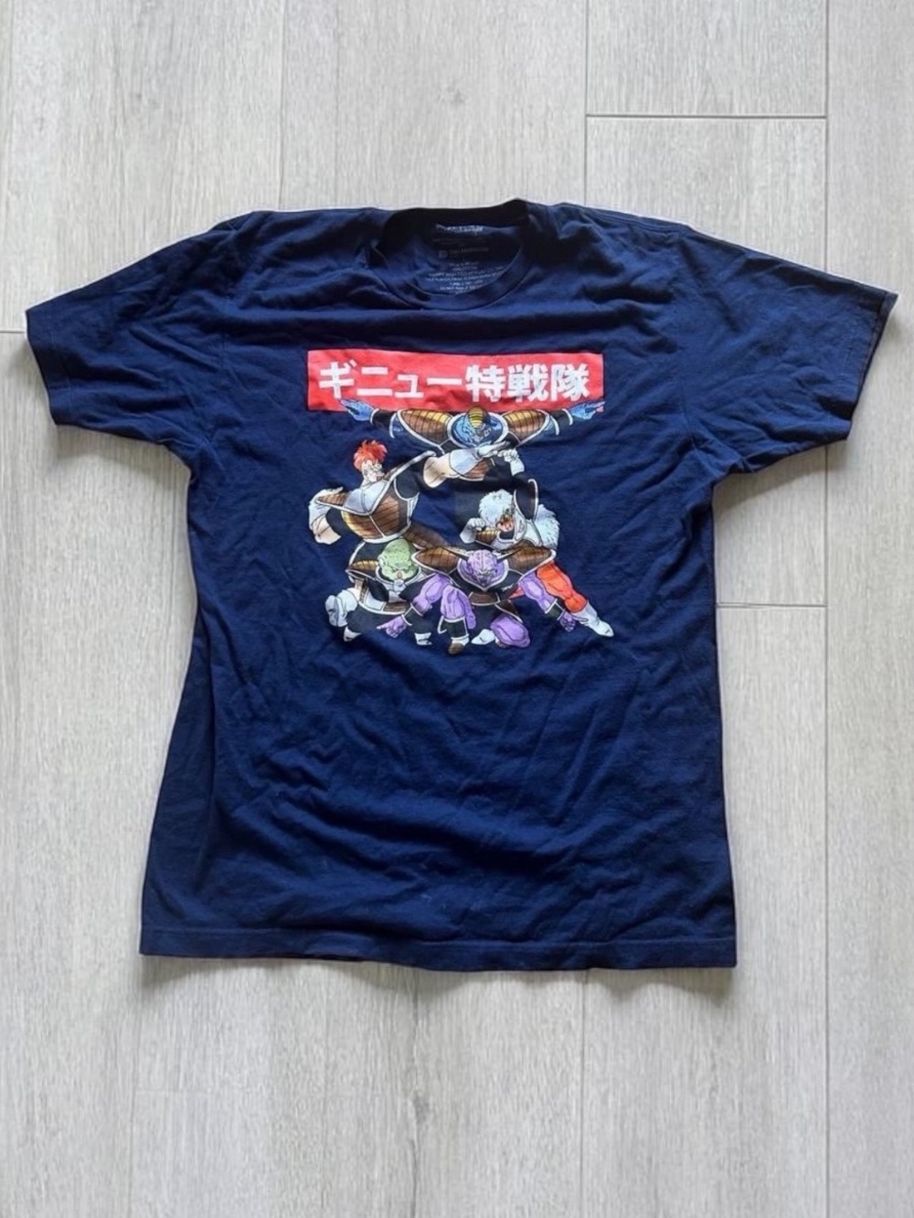 Dragon Ball Z Ginyu Force Kids Navy Graphic Tee